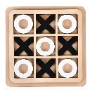 INDIJOYTOYS Wooden Zero Kanta|Tic Tac Toe for Kids
