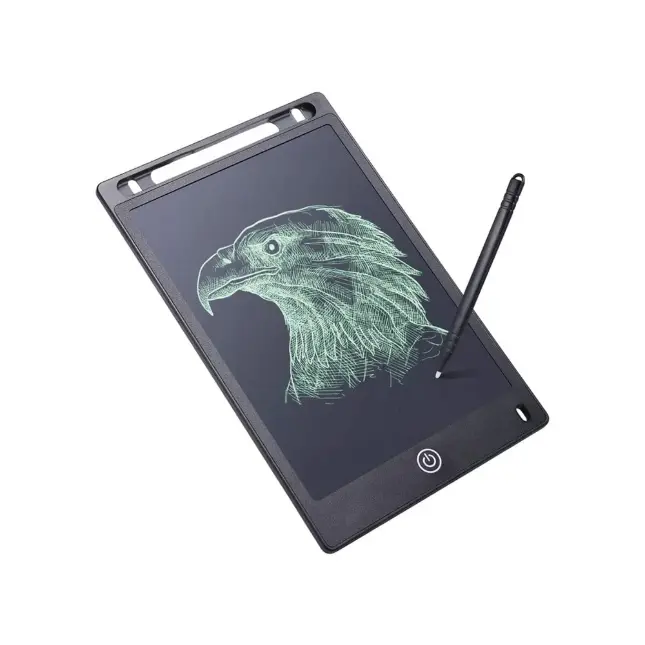INDIJOYTOYS 8.5" LCD Writing Tablet with Stylus – Eco-friendly electronic notepad for kids & adults, perfect for drawing, notes & gifting.